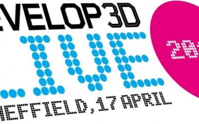 Come see us at Develop3D live (17th April) at University of Sheffield