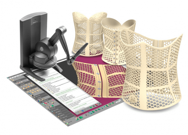 Oqton Freeform interface showcasing advanced 3D design tools