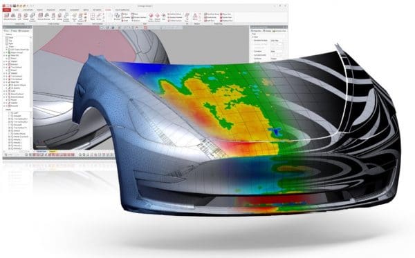 Geomagic Design X - Advanced Engineering Software Interface