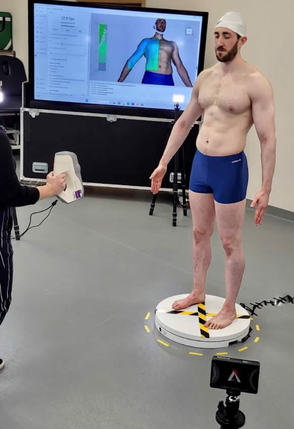 3D scanning setup for drowning prevention research by Central Scanning